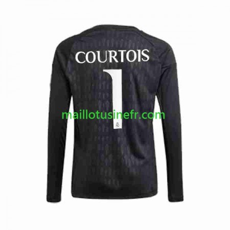 Maillot de Foot Real Madrid Thibaut Courtois 1 Extérieur Gardien 2023-24 Manches Longues Maillot de Foot Real Madrid Thibaut Courtois 1 Extérieur Gardien 2023-24 Manches Longues